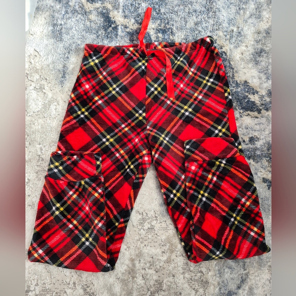Red Plaid Pajama Pants